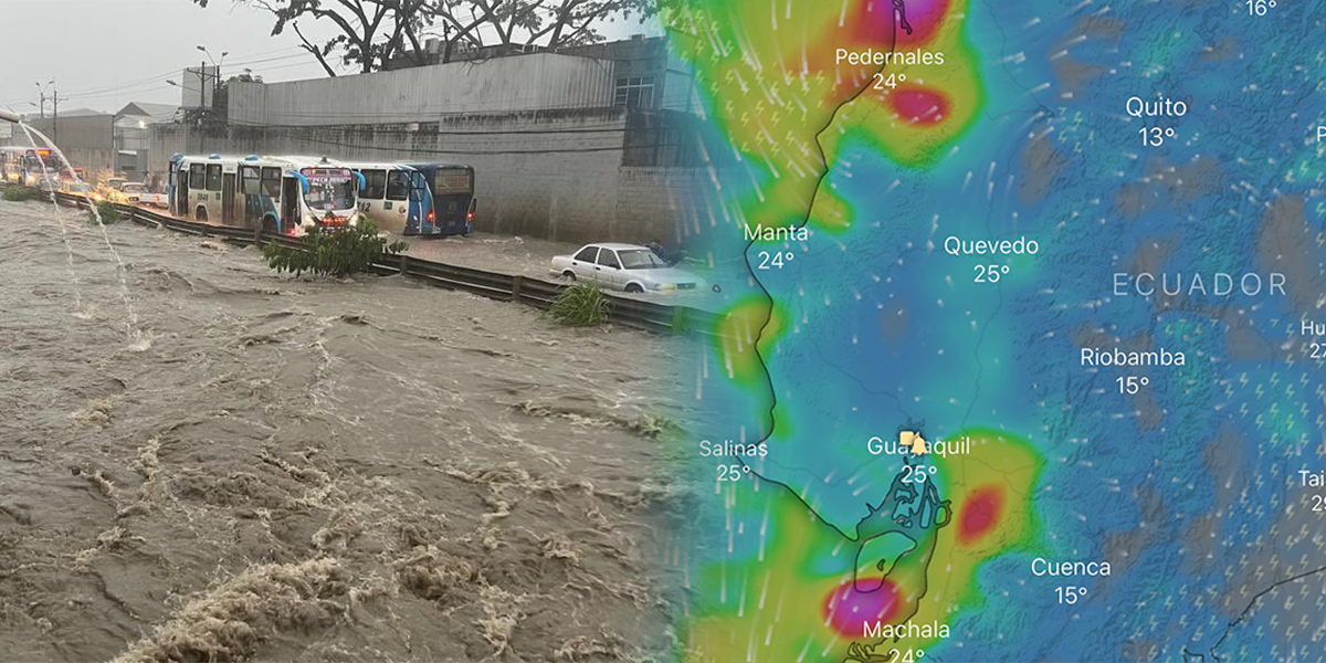 ¿Cuál es el origen del ciclón Yaku, el extraño fenómeno que causa fuertes lluvias en Guayaquil?