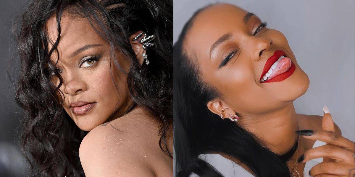 La hermana perdida que Rihanna encontró en el Mundial y se viralizó en redes sociales