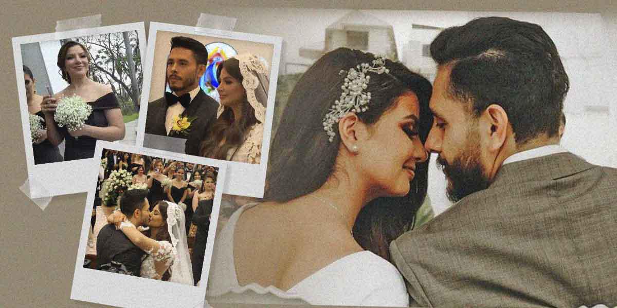 Lo que no viste de la boda de Jonathan Estrada y Dayanara Peralta