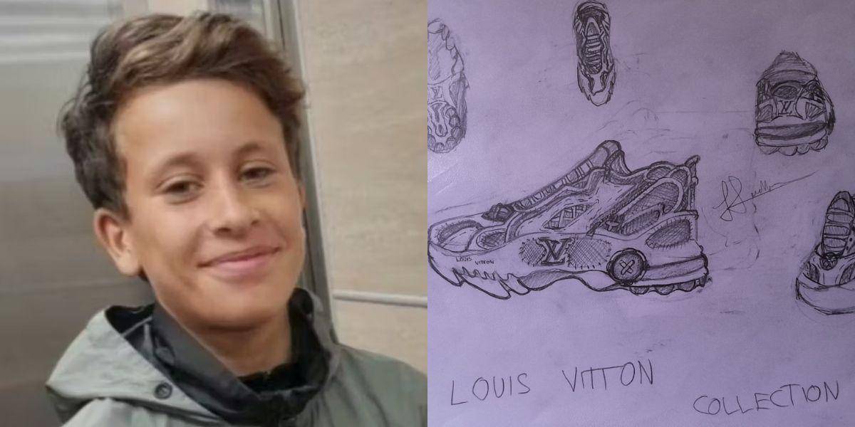 Un niño de 13 años consigue pasantías en Louis Vuitton