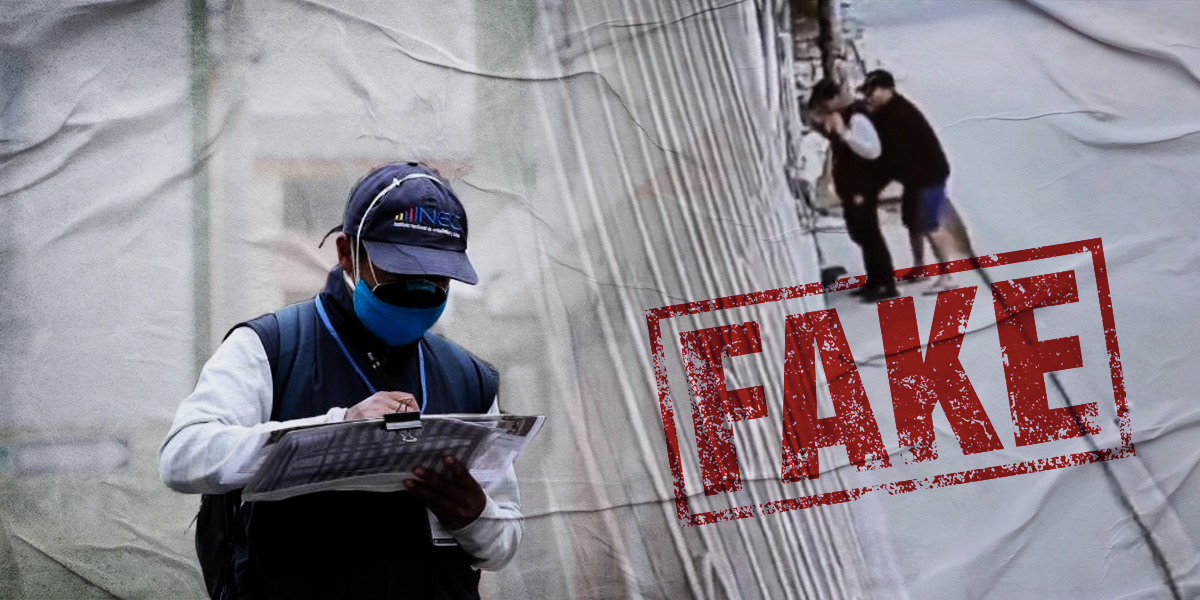 Video sobre supuesto robo a censista en Nobol es falso, asegura el INEC