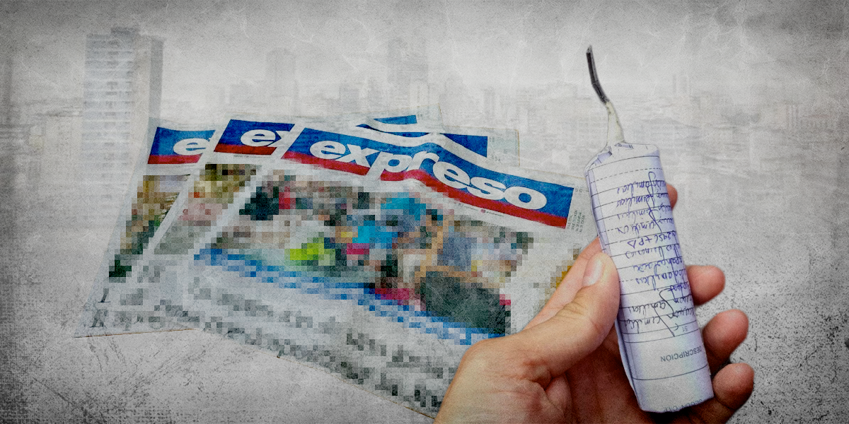 Lanzan material pirotécnico contra vivienda de periodista de diario Expreso