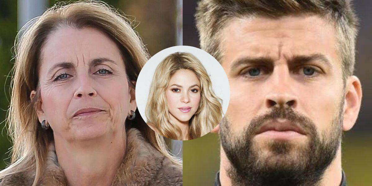 ¿Madre de Gerard Piqué del lado de Shakira?, esto hizo en redes tras escuchar la viral canción de su exnuera