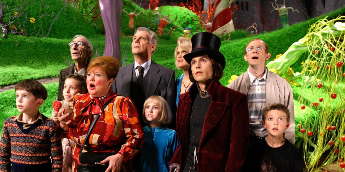 El increíble cambio de los niños de la película Charlie y la fábrica de chocolate