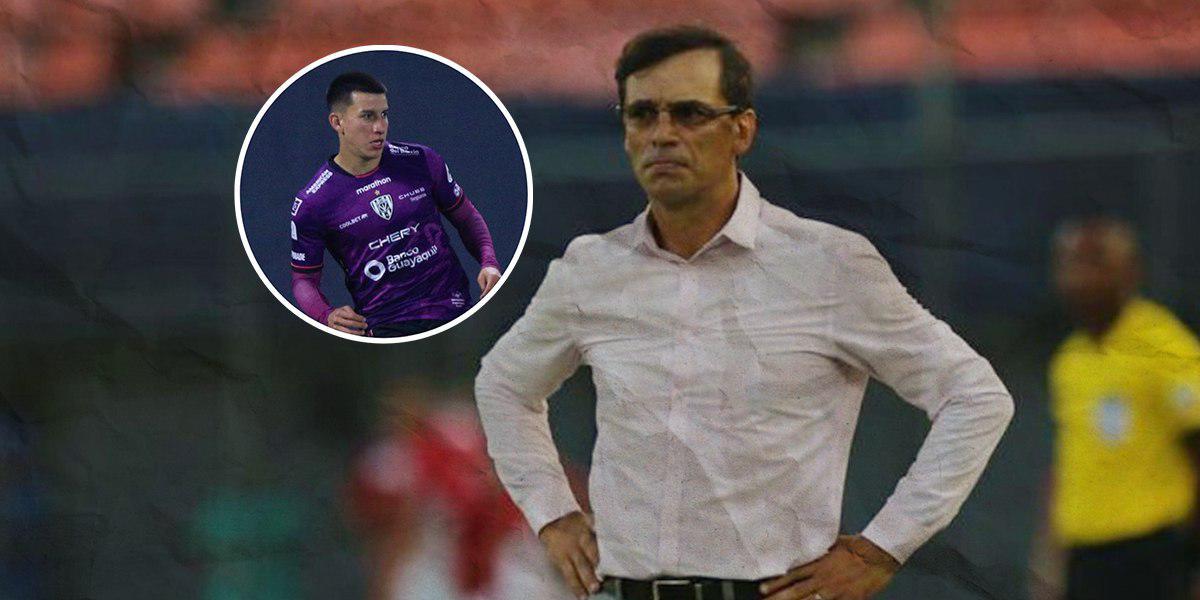 Entrenador de Barcelona SC habló sobre la posible contratación de Fernando Gaibor