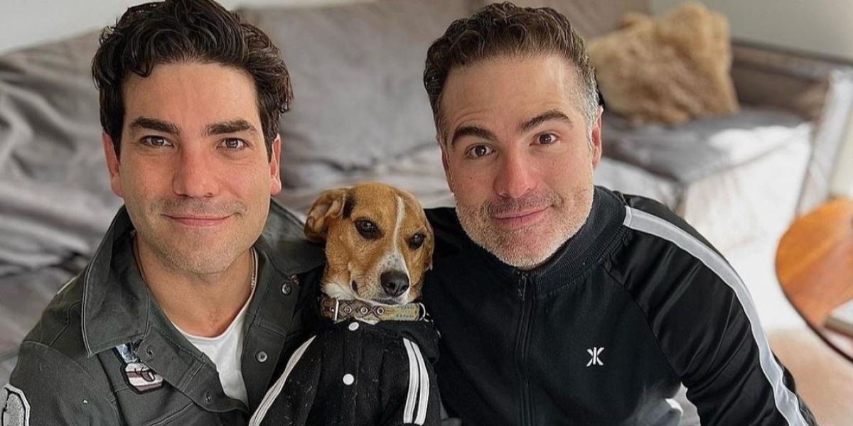 Las inesperadas fotos de Roberto Manrique junto a su ex, Oliver Ranft, y su perrita Mila