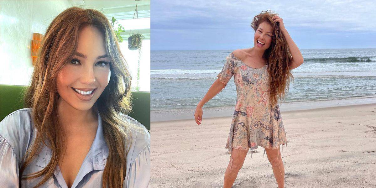La transformación de Thalía para volver a ser 'Marimar' en su viral video en TikTok