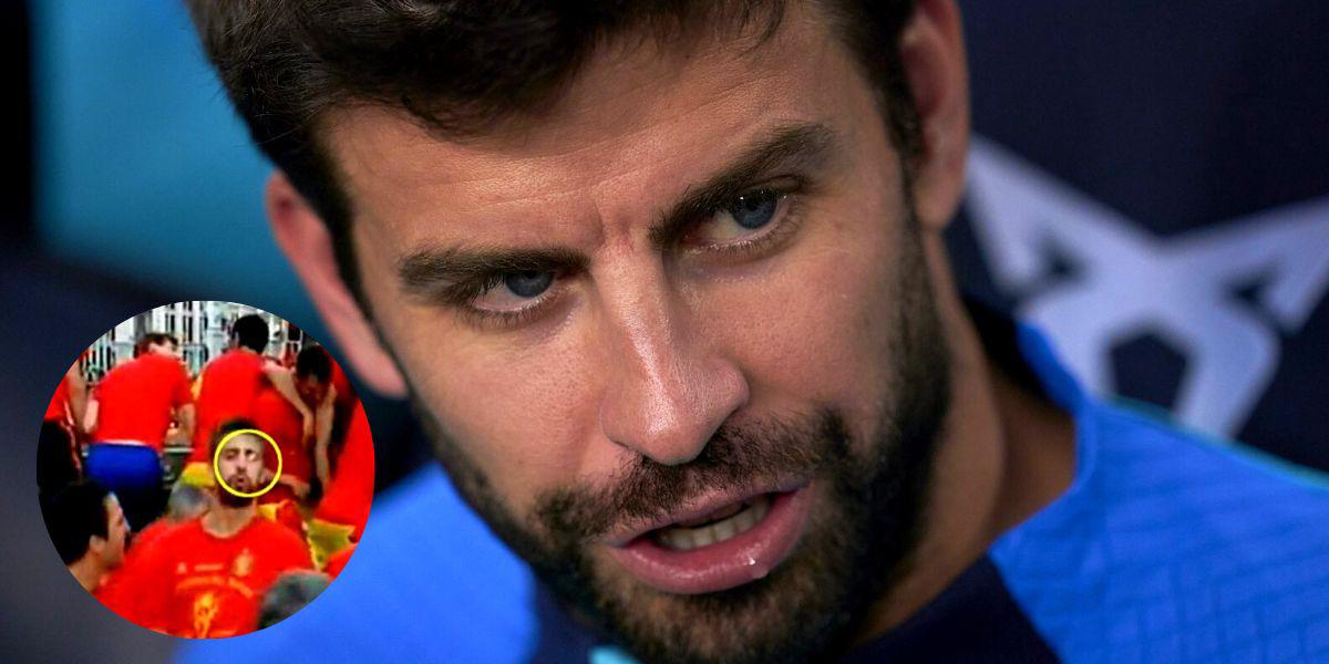 El viral video de Gerard Piqué escupiendo a directivo de la selección española en estado de ebriedad