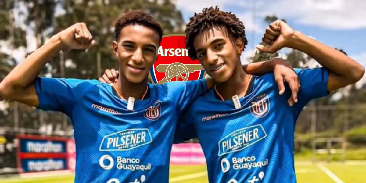 Independiente del Valle recibirá alrededor de USD 10 millones por la venta de los gemelos Quintero al Arsenal, según la prensa inglesa