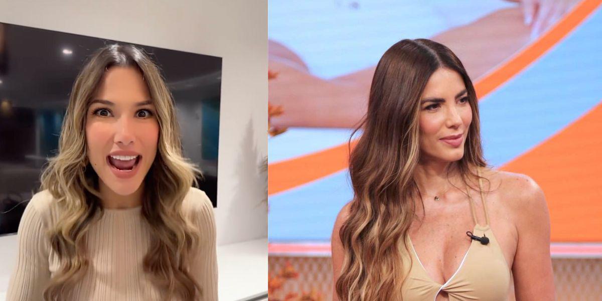 Detrás de cámaras de un programa, Alejandra Jaramillo sorprendió a la actriz Gaby Espino