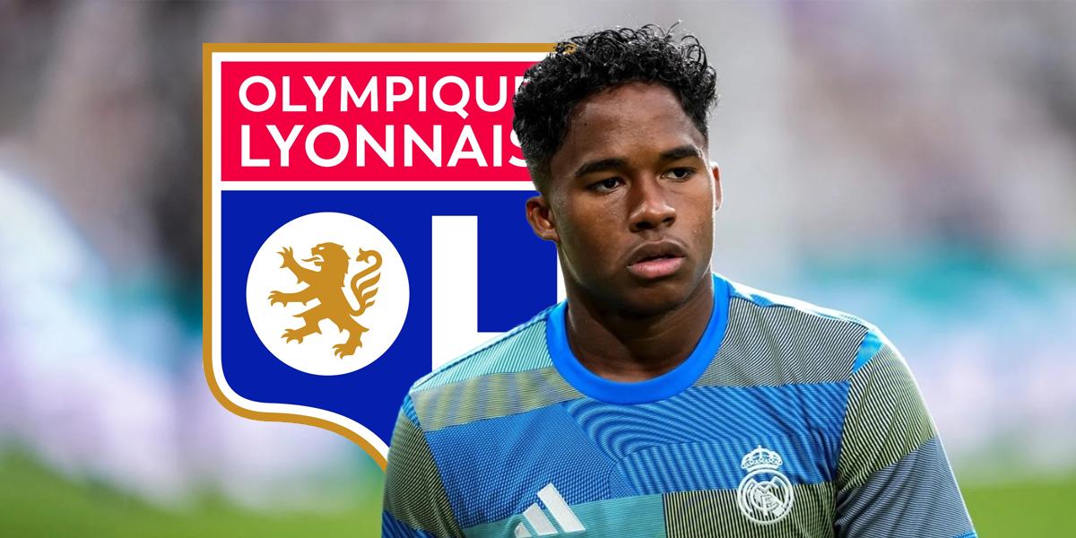Endrick está muy cerca de pasar del Real Madrid al Olympique de Lyon