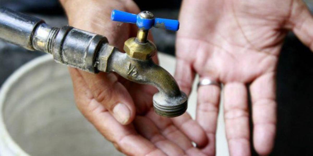 60 sectores de Guayaquil no tendrán servicio de agua potable por 5 horas este 12 de septiembre
