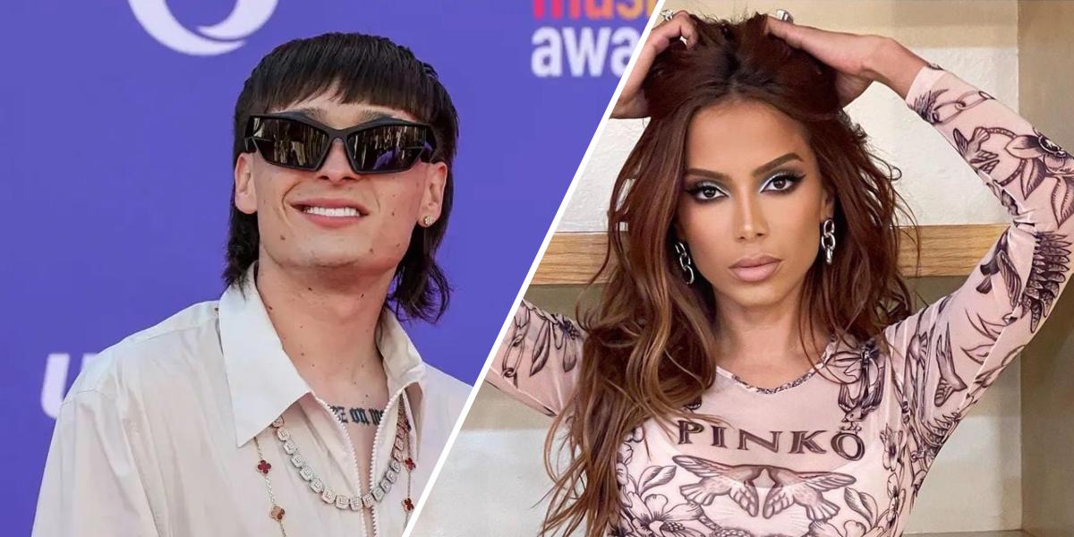 Romance a la vista, Anitta y Peso Pluma sorprenden a los fans con un tierno beso