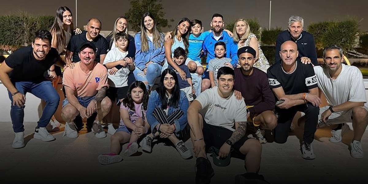 Mundial Qatar 2022: Messi celebró junto a su familia la clasificación de Argentina a la final