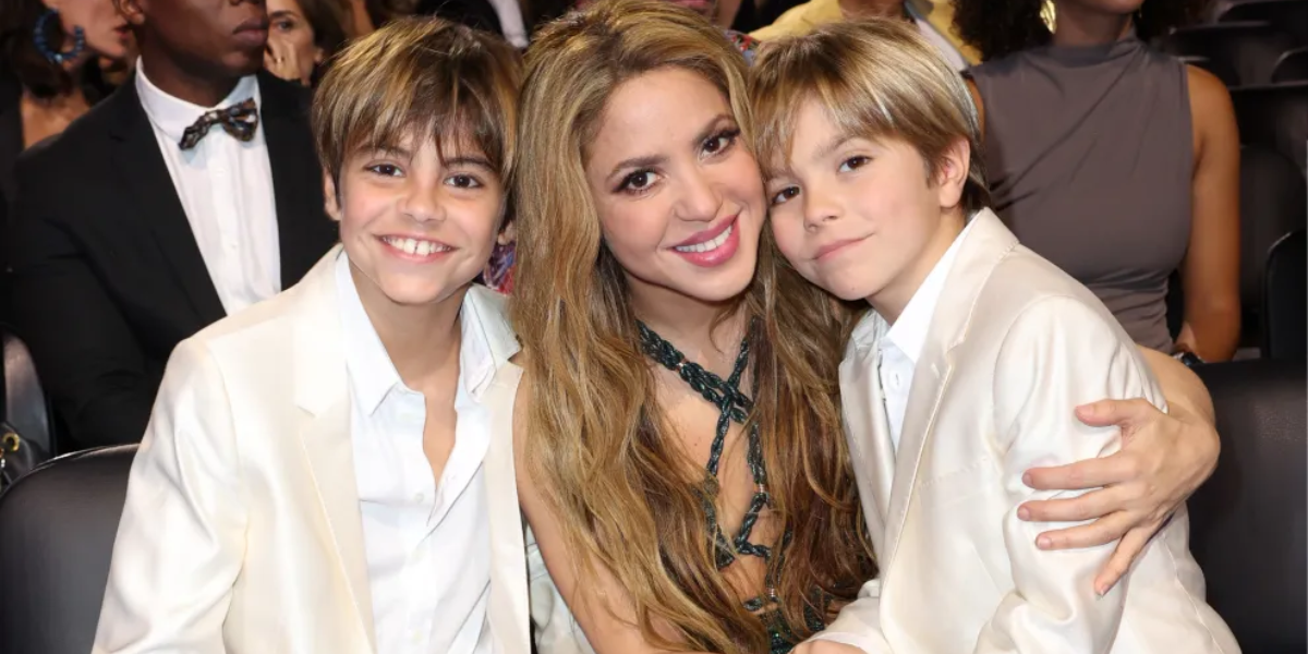 El emotivo mensaje de Shakira a sus hijos durante los Latin Grammy