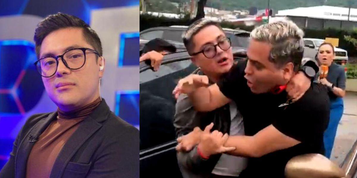 'El Cuy' Mauricio Altamirano estalló en furia contra reportero afuera de Unidad Judicial tras conocer la dura sentencia en su contra