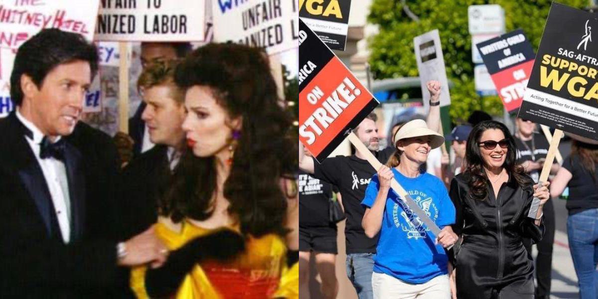 De la ficción a la realidad: Fran Drescher en “La Niñera” también fue rostro de una huelga
