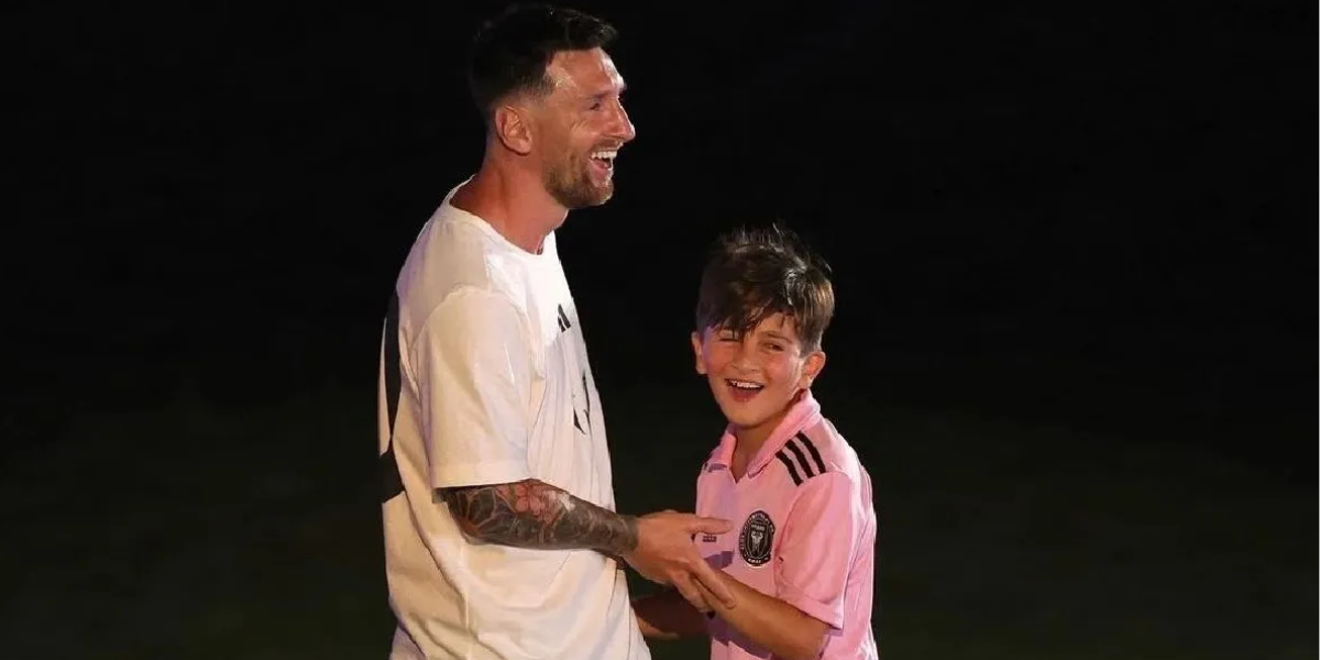 Las tiernas palabras de Mateo Messi a su padre antes de que gane el Balón de Oro