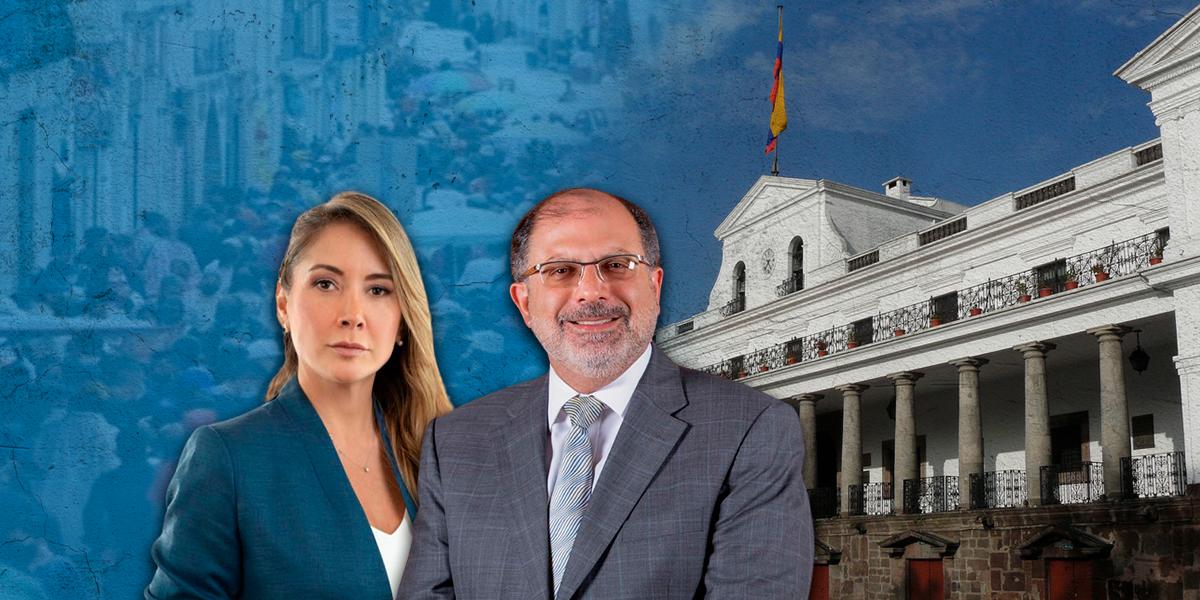 Elecciones Ecuador 2025: ¿Quiénes son Henry Kronfle y Dallyana Passailaigue, el binomio presidencial del Partido Social Cristiano?