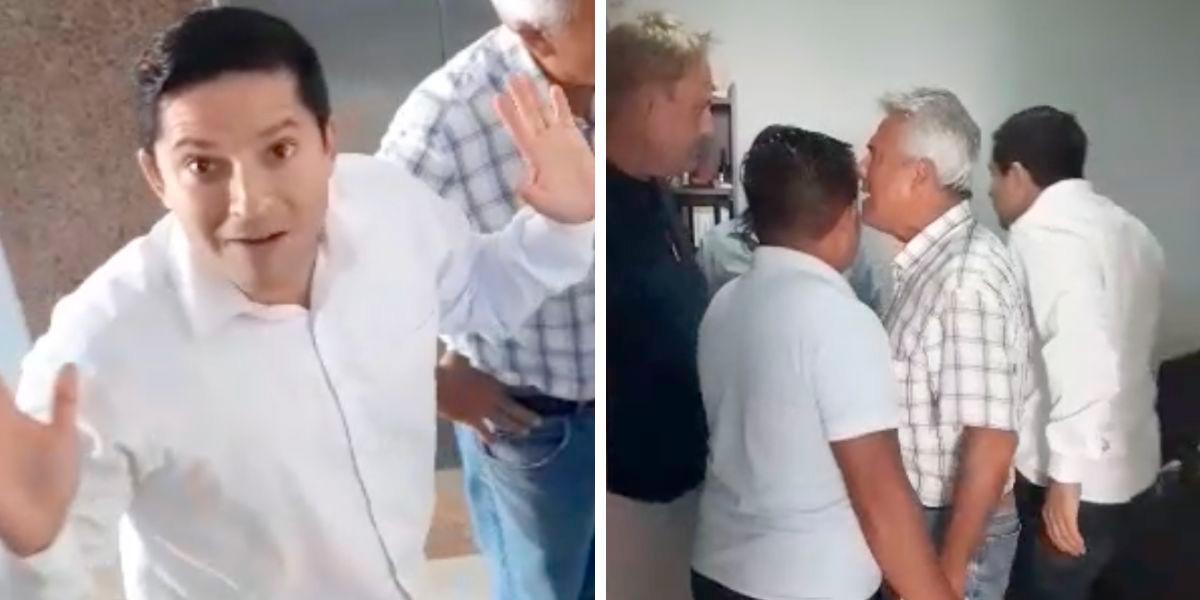 El concejal de Salinas, César Pinoargote, desafía y amenaza de muerte a ciudadanos