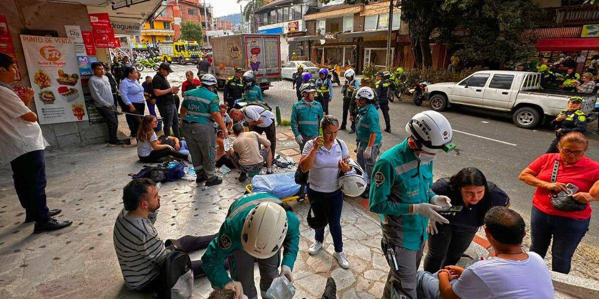 Una explosión en local comercial en Colombia deja decenas de heridos y afectaciones, el caso es materia de investigación