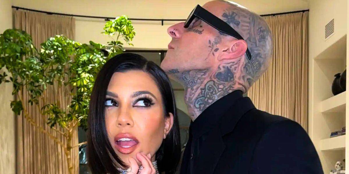 ¡Kourtney Kardashian está embarazada de Travis Barker!: él se enteró en pleno concierto