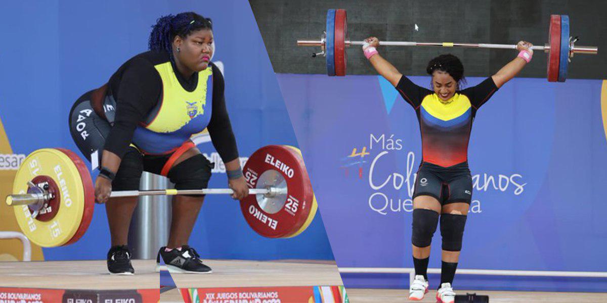 Lisseth Ayoví y Tamara Salazar consiguieron doble medalla de oro en Bolivarianos
