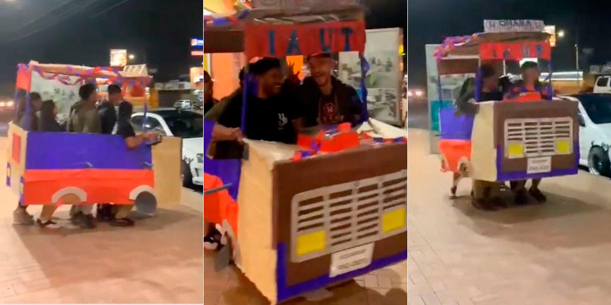 Una chiva de cartón se vuelve viral en las Fiestas de Quito 2023