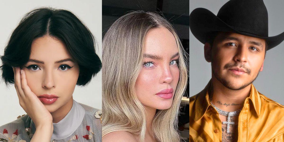 Belinda reacciona en redes a la relación entre Christian Nodal y Ángela Aguilar