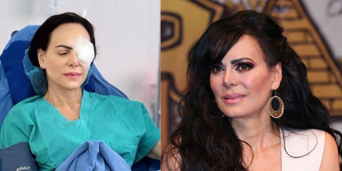 Un parche en el ojo de Maribel Guardia preocupó a sus seguidores, qué le ocurrió a la actriz