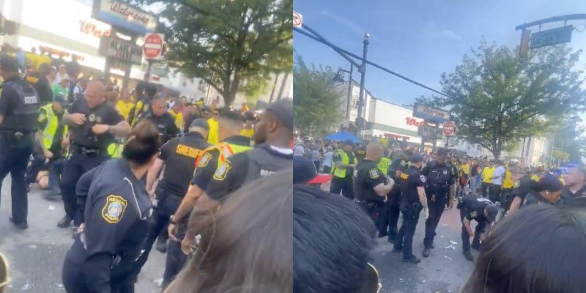 Migrantes ecuatorianos protagonizaron disturbios durante las celebraciones del 10 de Agosto en EE. UU.