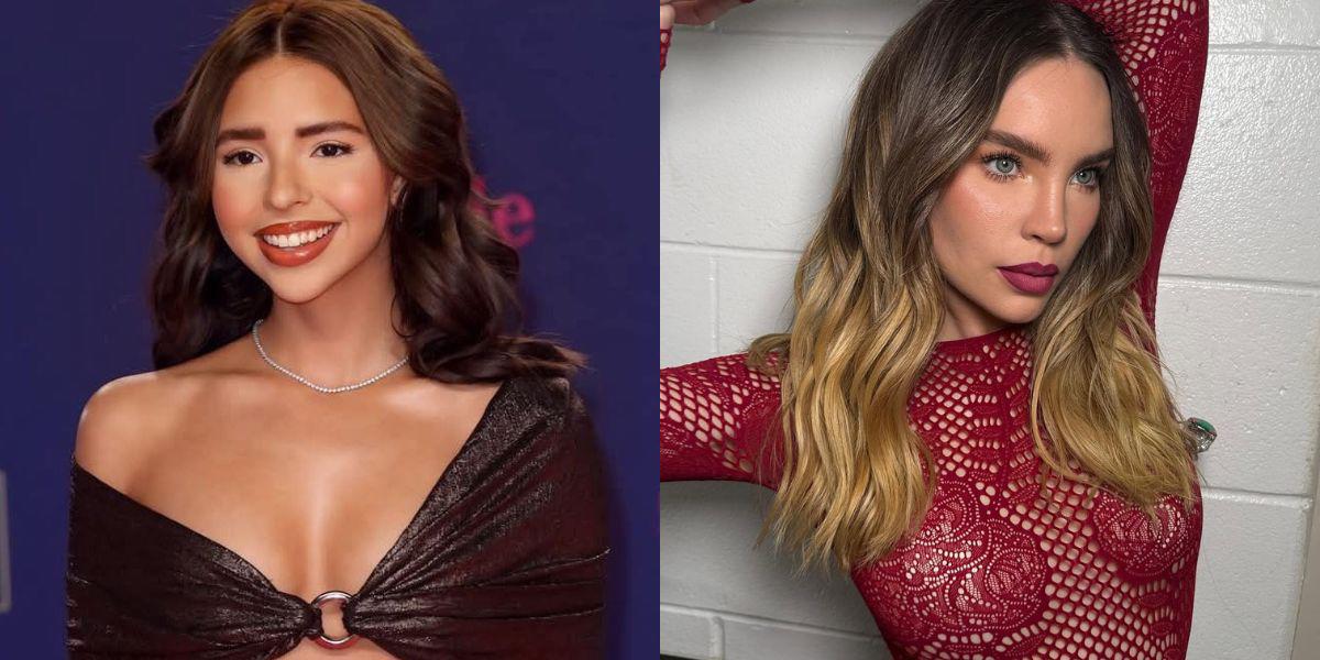 Lo que hizo Ángela Aguilar cuando inició el show de Belinda