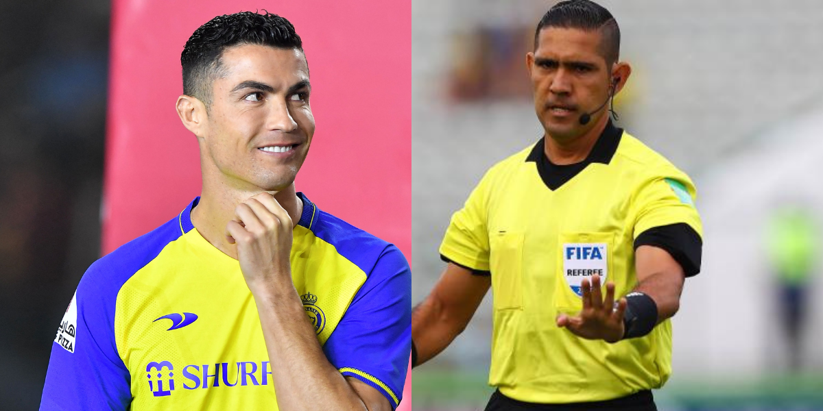 El árbitro ecuatoriano Guillermo Guerrero dirigirá a Cristiano Ronaldo en Arabia Saudita
