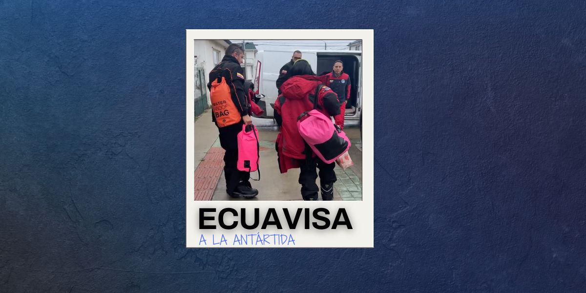 Ecuavisa a la Antártida: este fue el recorrido de Francisco Garcés para llegar al polo sur