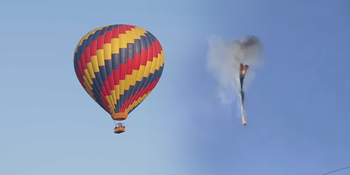 Al menos ocho personas murieron al accidentarse un globo aerostático en el estado de Santa Catarina, en Brasil