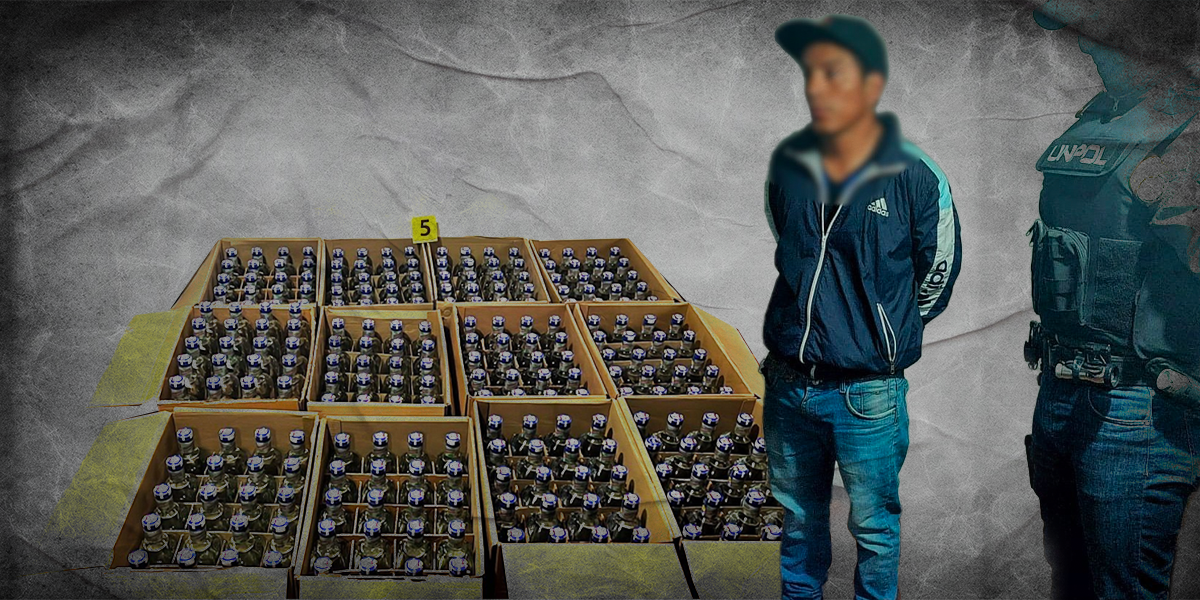 Operativo en Quito relacionado con la adulteración de licores deja ocho detenidos