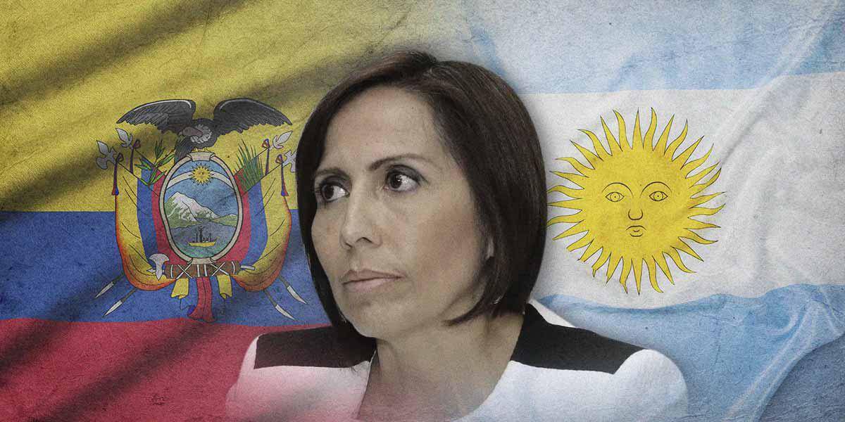 Ecuador y Argentina expulsan a embajadores en Quito y Buenos Aires tras la fuga de María de los Ángeles Duarte a Venezuela