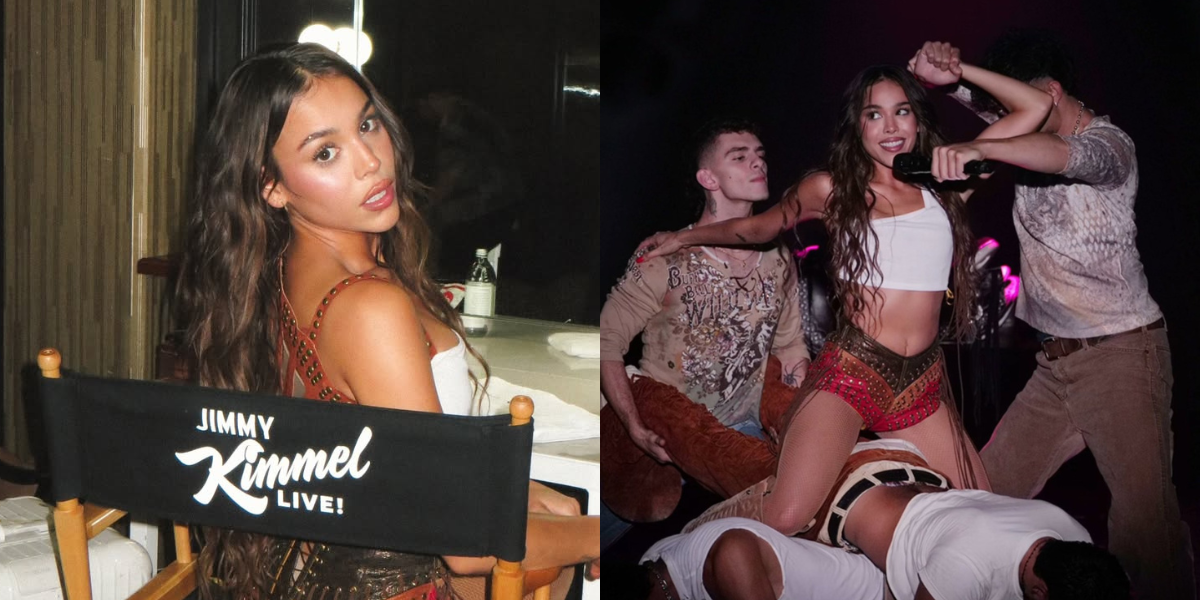 Danna Paola es la primera cantante mexicana de pop en aparecer en el show de Jimmy Kimmel