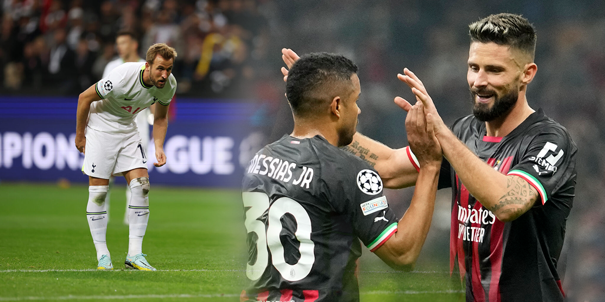 Milan vence por la mínima diferencia al Tottenham por la ida de los octavos de final de Champions