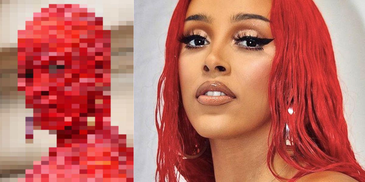 No veas si tienes tripofobia: 30.000 cristales incrustados en el cuerpo de Doja Cat se viralizan en redes