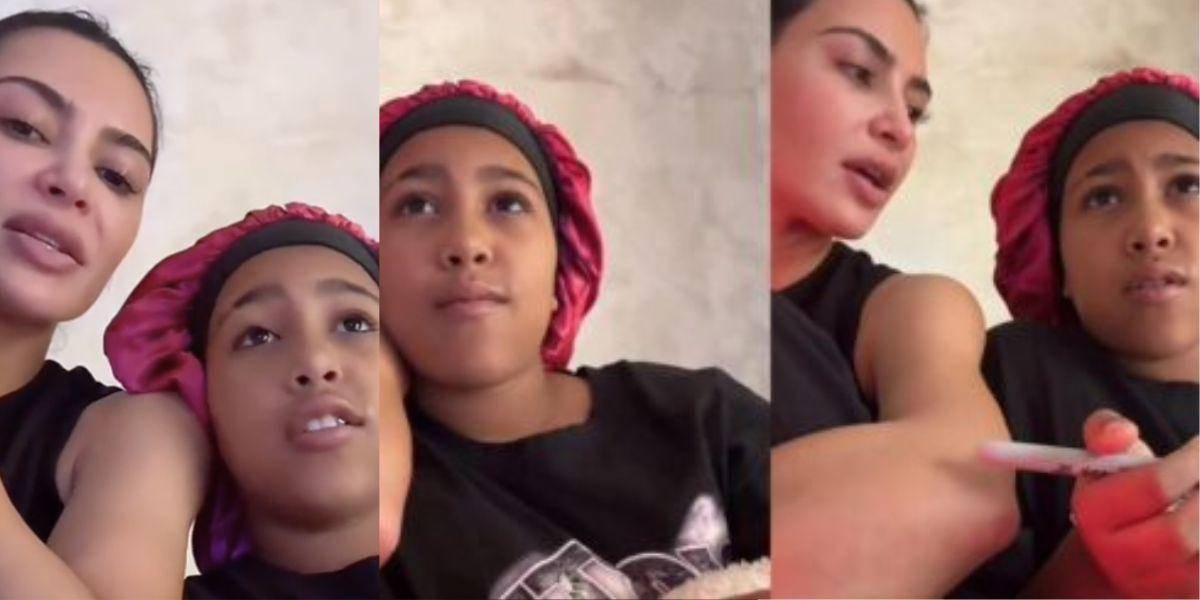 La hija de Kim Kardashian confiesa en plena transmisión en vivo que padece de un trastorno, su madre reacciona