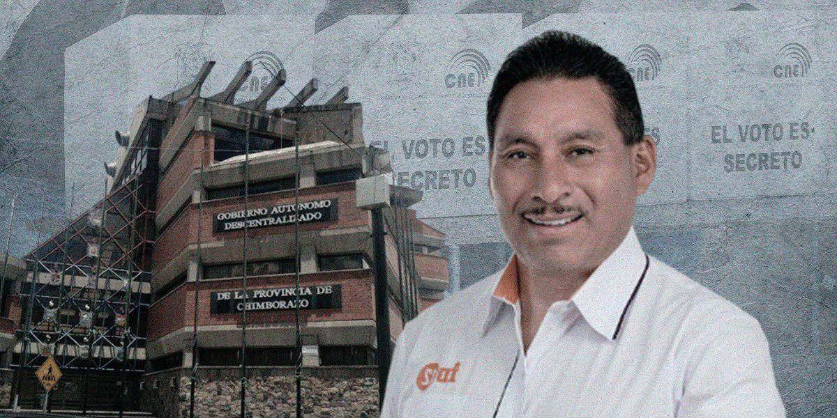 Resultados elecciones Ecuador 2023: según CNE, Hermel Tayupanda es el nuevo prefecto de Chimborazo