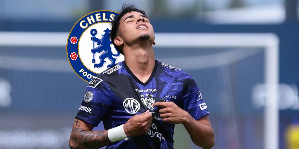 Kendry Páez regresó a Inglaterra para entrenar con el Chelsea