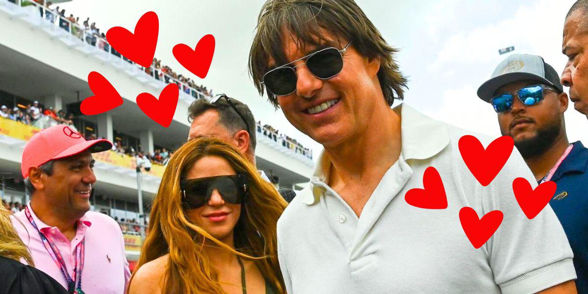 El coqueteo entre Shakira y Tom Cruise del que casi nadie se dio cuenta