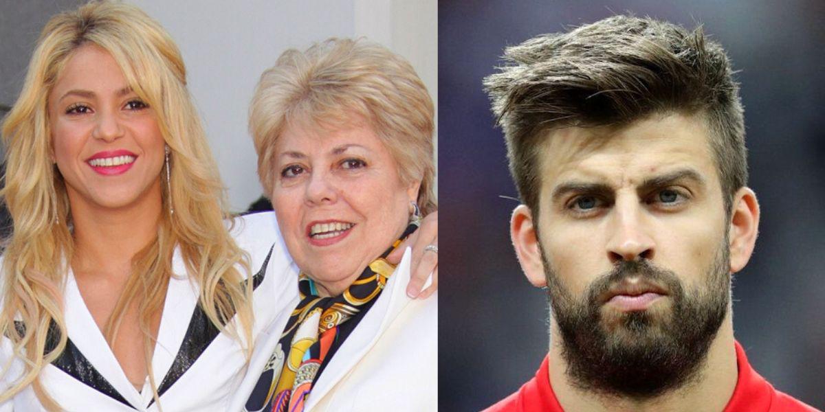 Madre de Shakira declara sobre su sorpresiva relación con Gerard Piqué en la actualidad