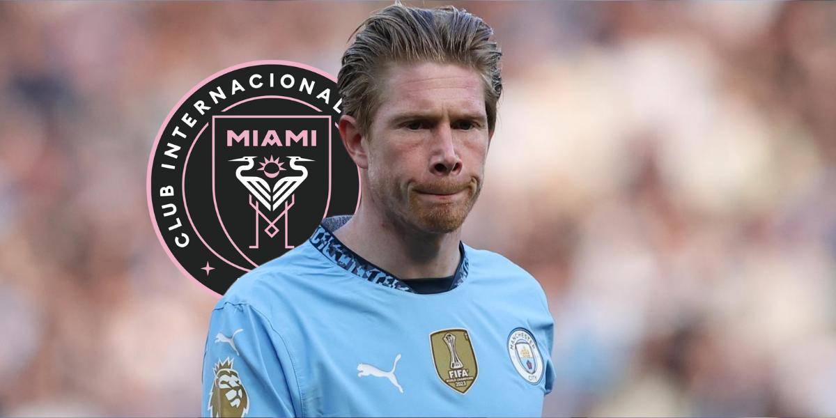 ¿Kevin De Bruyne será nuevo compañero de Allen Obando en el Inter Miami?