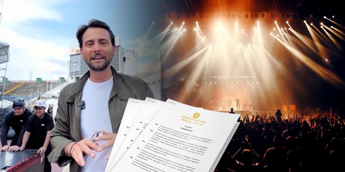 ¿Cómo la nueva ley de turismo promueve más conciertos en Ecuador?
