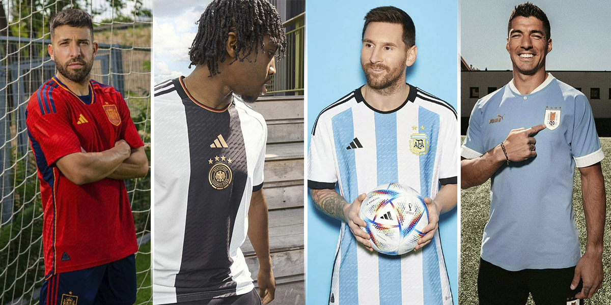 Las nuevas camisetas del Mundial 2022 que han sido presentadas