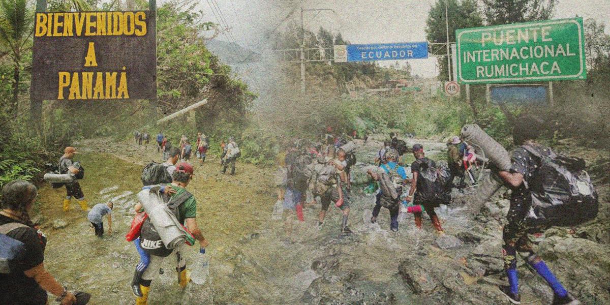 Casi 7.000 ecuatorianos han cruzado este año la frontera entre Colombia y Panamá en su ruta hacia EE.UU.