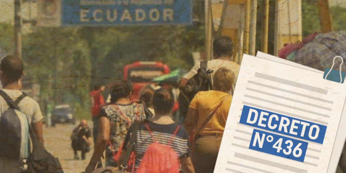 Proceso de regularización de migrantes venezolanos en Ecuador